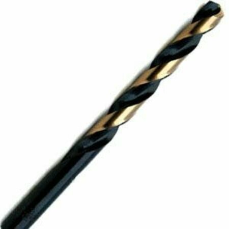 CHAMPION CUTTING TOOL #3 BlackGold Heavy Duty Jobber Drill, 135 deg Split, Straight Shank CHA XGO-3